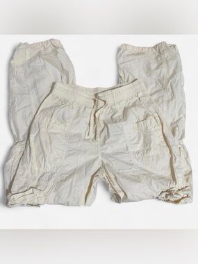 Aerie Cream Cargo Pants